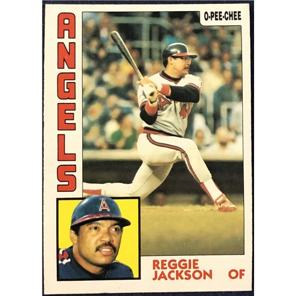 1984 O-PEE-CHEE REGGIE JACKSON (HOF)