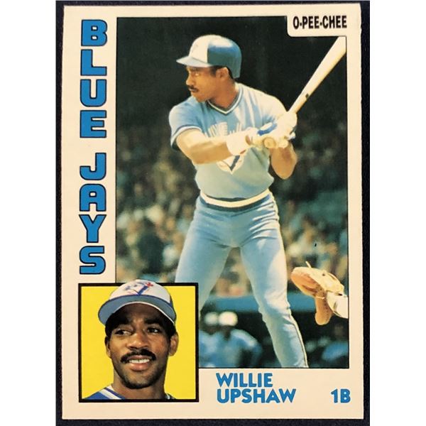 1984 O-PEE-CHEE WILLIE UPSHAW