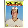 Image 1 : 1986 TOPPS CAL RIPKEN JR. (HOF)