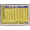 Image 2 : 1987 TOPPS CARLTON FISK (HOF)