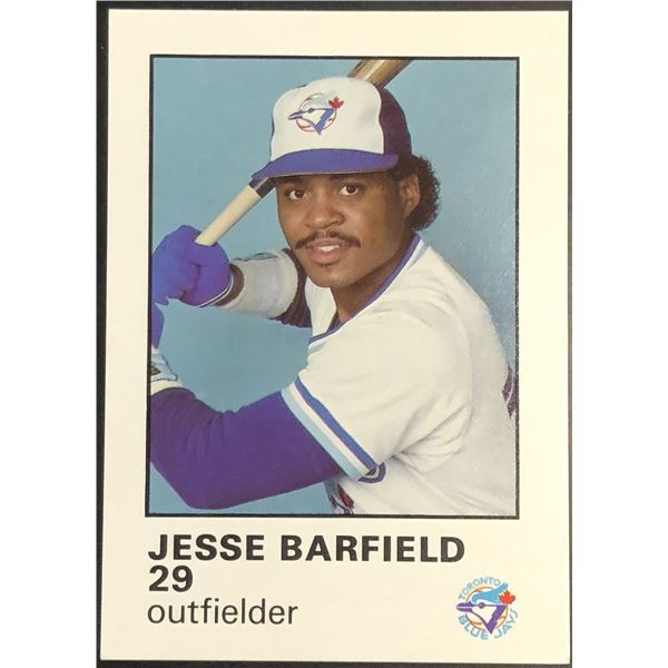 1987 TORONTO BLUE JAYS FIRE DEPT - JESSE BARFIELD