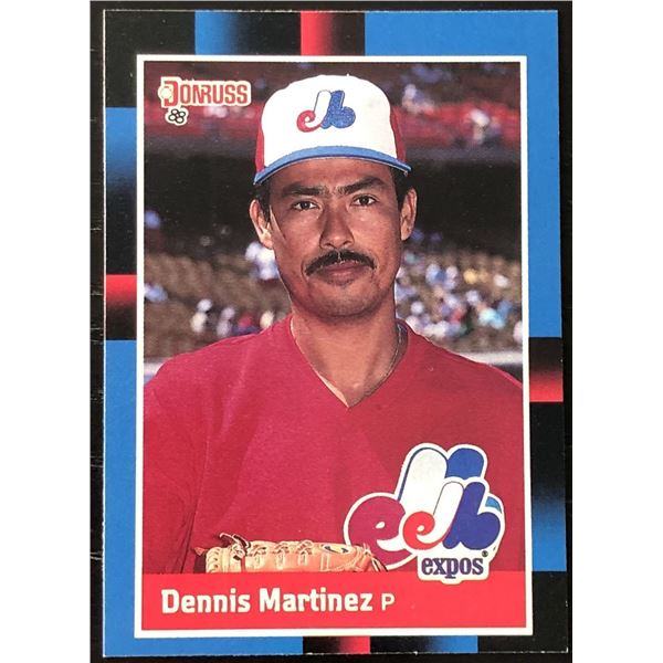 1988 DONRUSS  DENNIS MARTINEZ