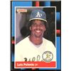 Image 1 : 1988 DONRUSS  LUIS POLONIA ROOKIE CARD