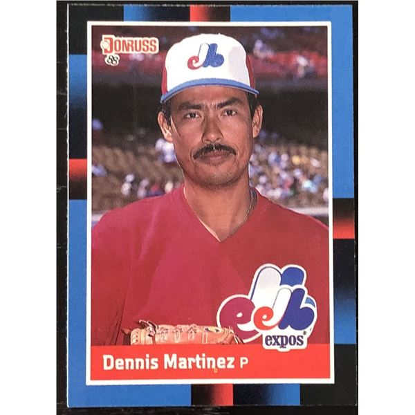 1988 DONRUSS DENNIS MARTINEZ