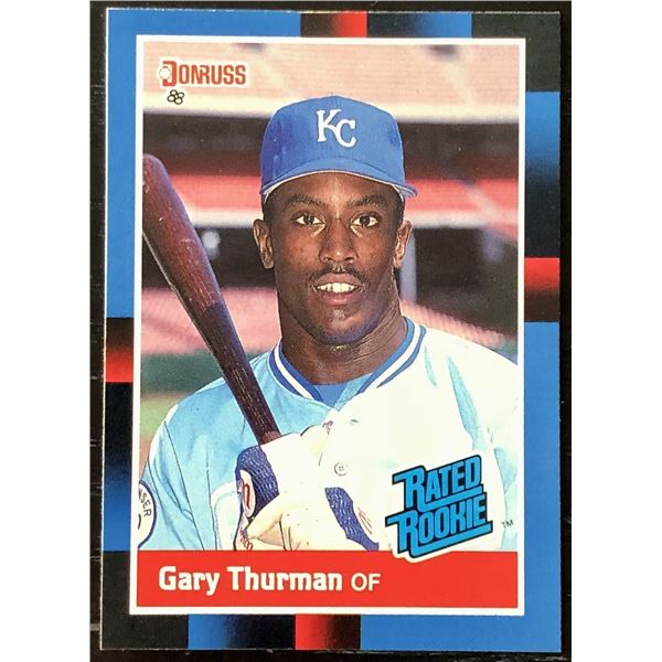 1988 DONRUSS GARY THURMAN ROOKIE CARD