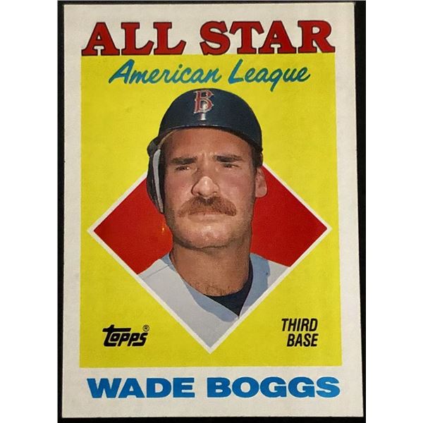 1988 TOPPS WADE BOGGS (HOF)