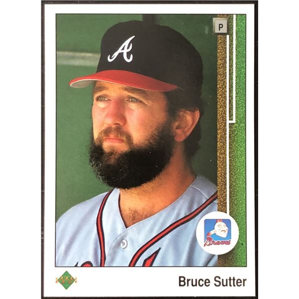 1989 UPPER DECK BRUCE SUTTER (HOF)