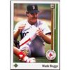 Image 1 : 1989 UPPER DECK WADE BOGGS (HOF)