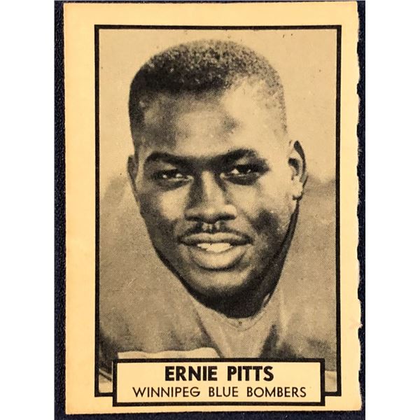 1962 O-PEE-CHEE CFL ERNIE PITTS (HOF)