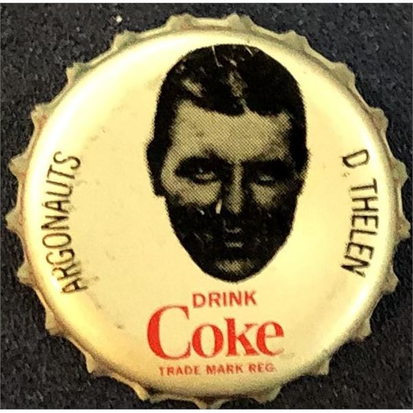 1965 COCA COLA CFL BOTTLE CAPS - DAVE THELEN