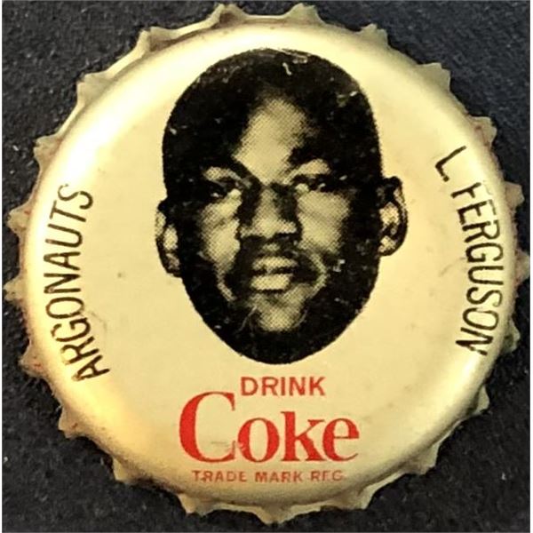 1965 COCA COLA CFL BOTTLE CAPS - LARRY FERGUSON