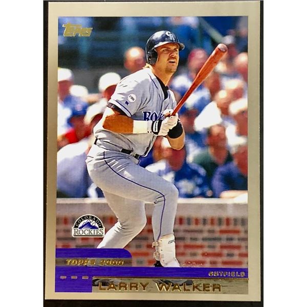 2000 TOPPS LARRY WALKER (HOF)