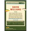 Image 2 : 2023 DONRUSS GAVIN WILLIAMS ROOKIE CARD