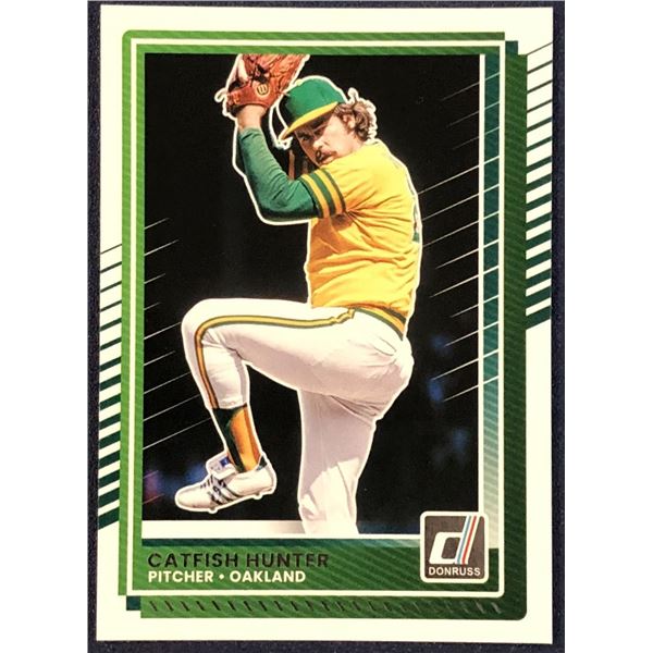 2025 DONRUSS CATFISH HUNTER (HOF)