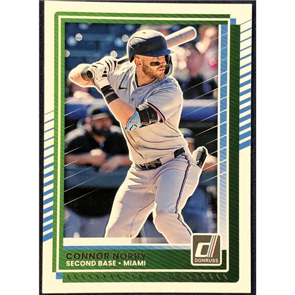 2025 DONRUSS CONNOR NORBY ROOKIE CARD