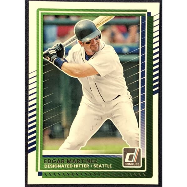 2025 DONRUSS EDGAR MARTINEZ (HOF)