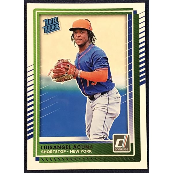 2025 DONRUSS LUISANGEL ACUNA ROOKIE CARD