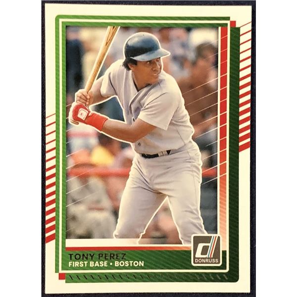 2025 DONRUSS TONY PEREZ