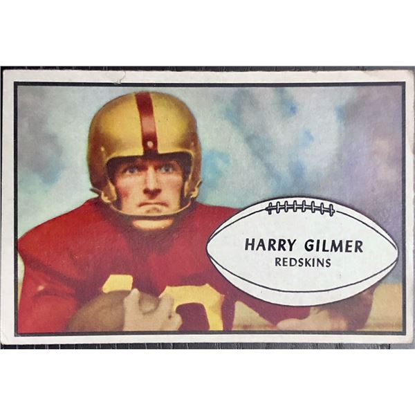 1953 BOWMAN NFL HARRY GILMER JR.