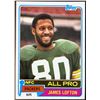 Image 1 : 1981 TOPPS JAMES LOFTON (HOF)