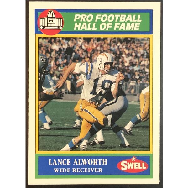 1990 SWELL GUM LANCE ALWORTH (HOF)