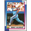 Image 1 : 1990 TOPPS ANDRES GALARRAGA
