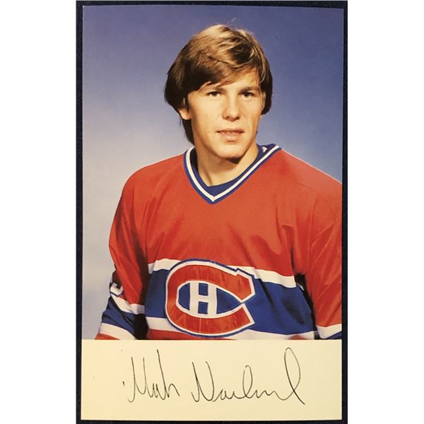 1981-82 MONTREAL CANADIENS POST CARDS - MATS NASLUND