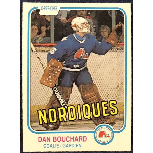 1981-82 O-PEE-CHEE DANIEL BOUCHARD