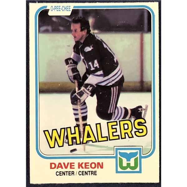 1981-82 O-PEE-CHEE DAVE KEON (HOF)