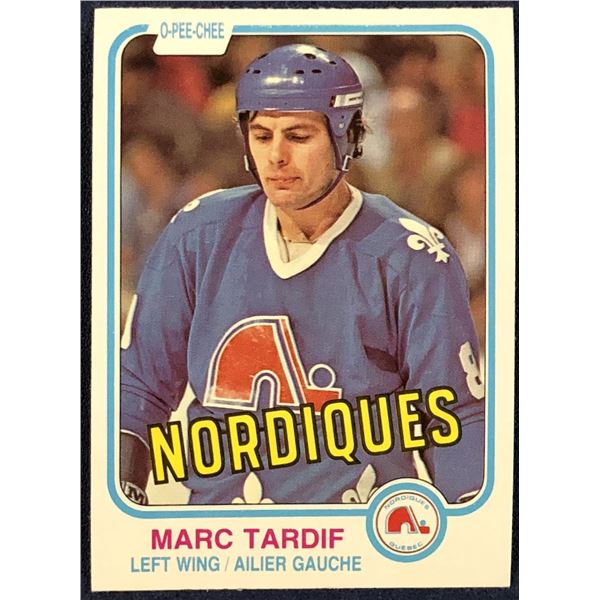 1981-82 O-PEE-CHEE MARC TARDIF