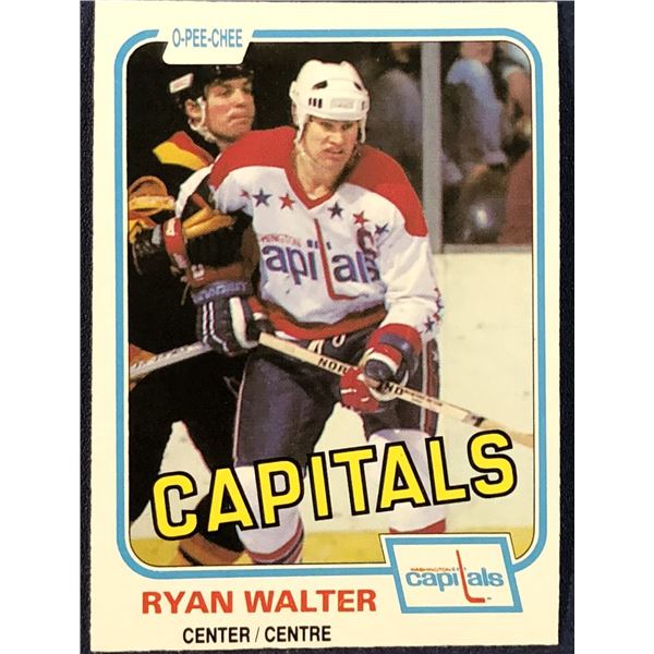 1981-82 O-PEE-CHEE RYAN WALTER