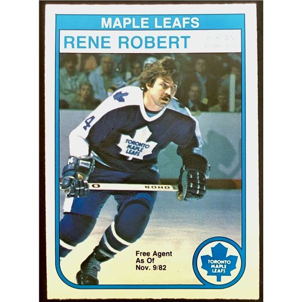 1982-83 O-PEE-CHEE RENE ROBERT