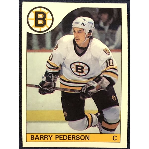 1985-86 O-PEE-CHEE BARRY PEDERSON