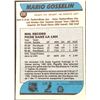 Image 2 : 1986-87 O-PEE-CHEE MARIO GOSSELIN