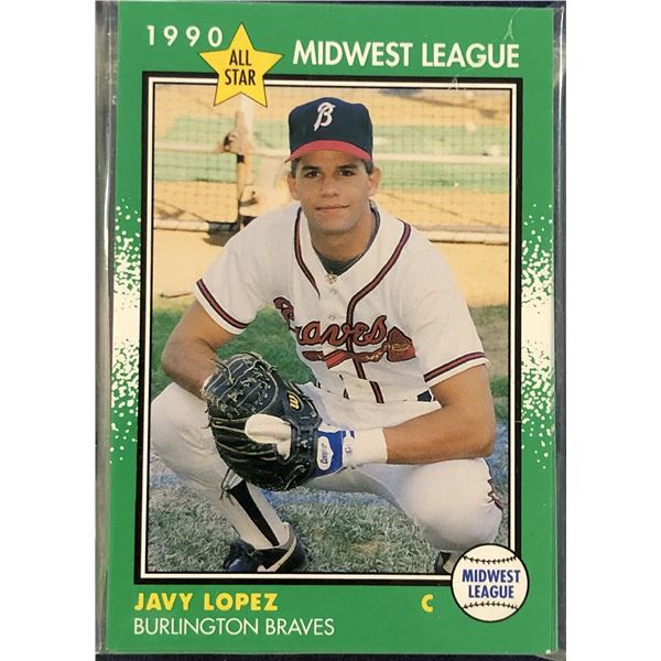 1990 GRAND SLAM MiLB MIDWEST LEAGUE ALL STARS SET