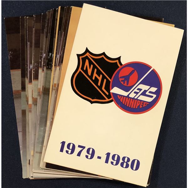 1979-80 WINNIPEG JETS POSTCARDS