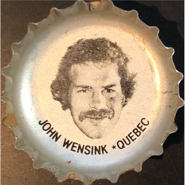 1980-81 PEPSI NHL BOTTLECAPS - JOHN WENSINK