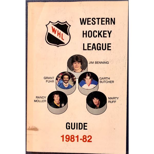1981-82 WHL LEAGUE GUIDE