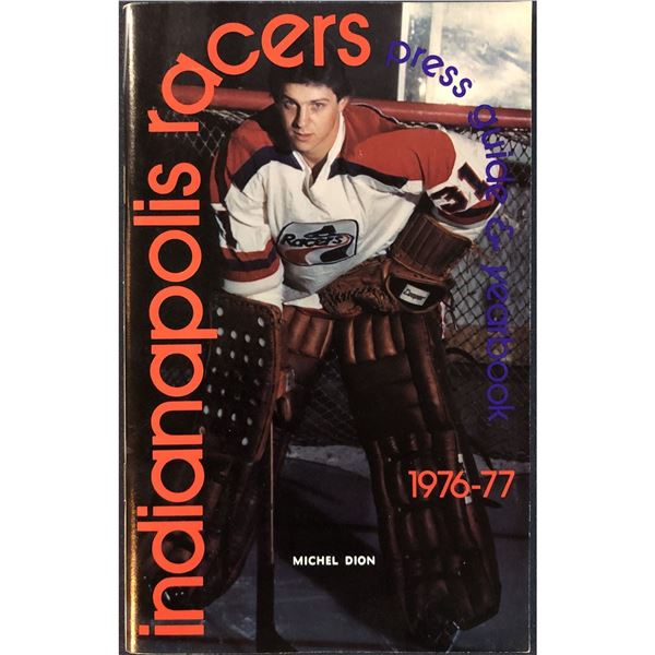 1976-77 WHA INDIANAPOLIS RACERS MEDIA GUIDE