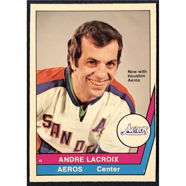 1977-78 O-PEE-CHEE WHA ANDRE LACROIX