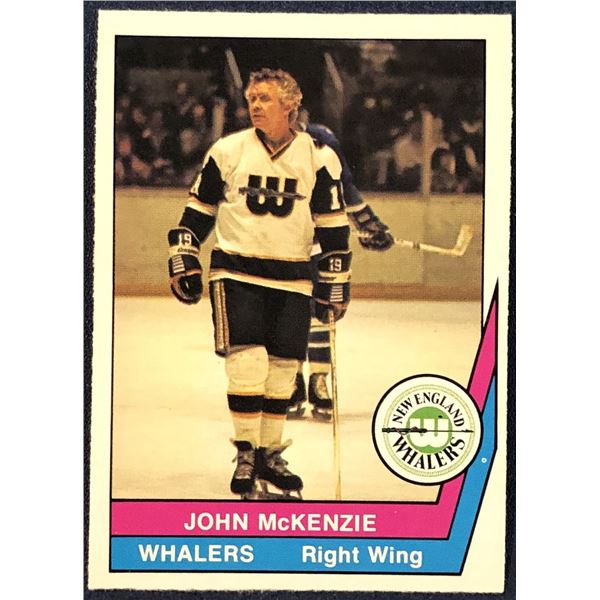 1977-78 O-PEE-CHEE WHA JOHN McKENZIE