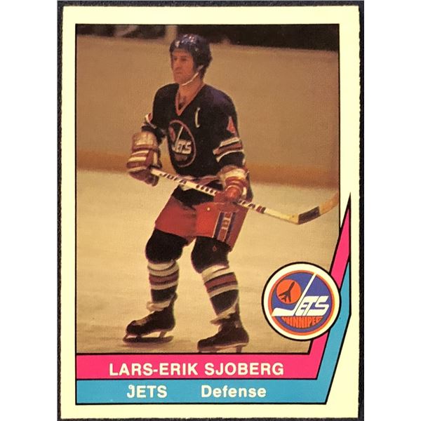 1977-78 O-PEE-CHEE WHA LARS-ERIK SJOBERG