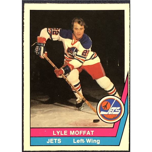 1977-78 O-PEE-CHEE WHA LYLE MOFFAT