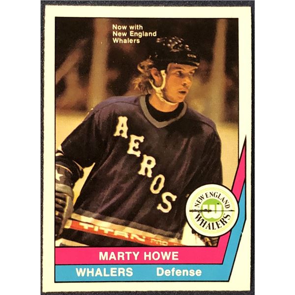 1977-78 O-PEE-CHEE WHA MARTY HOWE