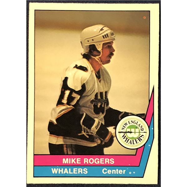 1977-78 O-PEE-CHEE WHA MIKE ROGERS