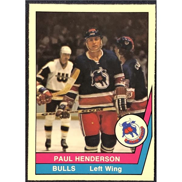1977-78 O-PEE-CHEE WHA PAUL HENDERSON