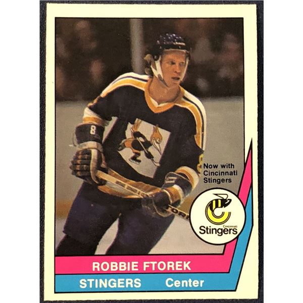 1977-78 O-PEE-CHEE WHA ROBBIE FTOREK