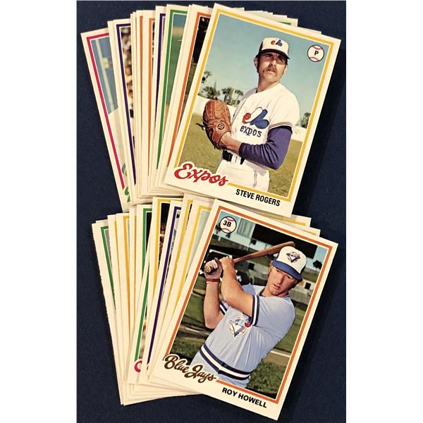1978 O-PEE-CHEE BASEBALL COLLECTION (25)