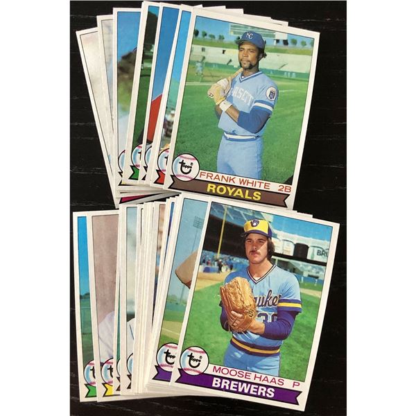 1979 TOPPS BASEBALL COLLECTION - 25 CARDS