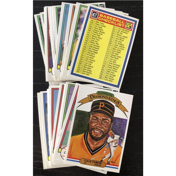 1982 DONRUSS BASEBALL COLLECTION - 25 CARDS